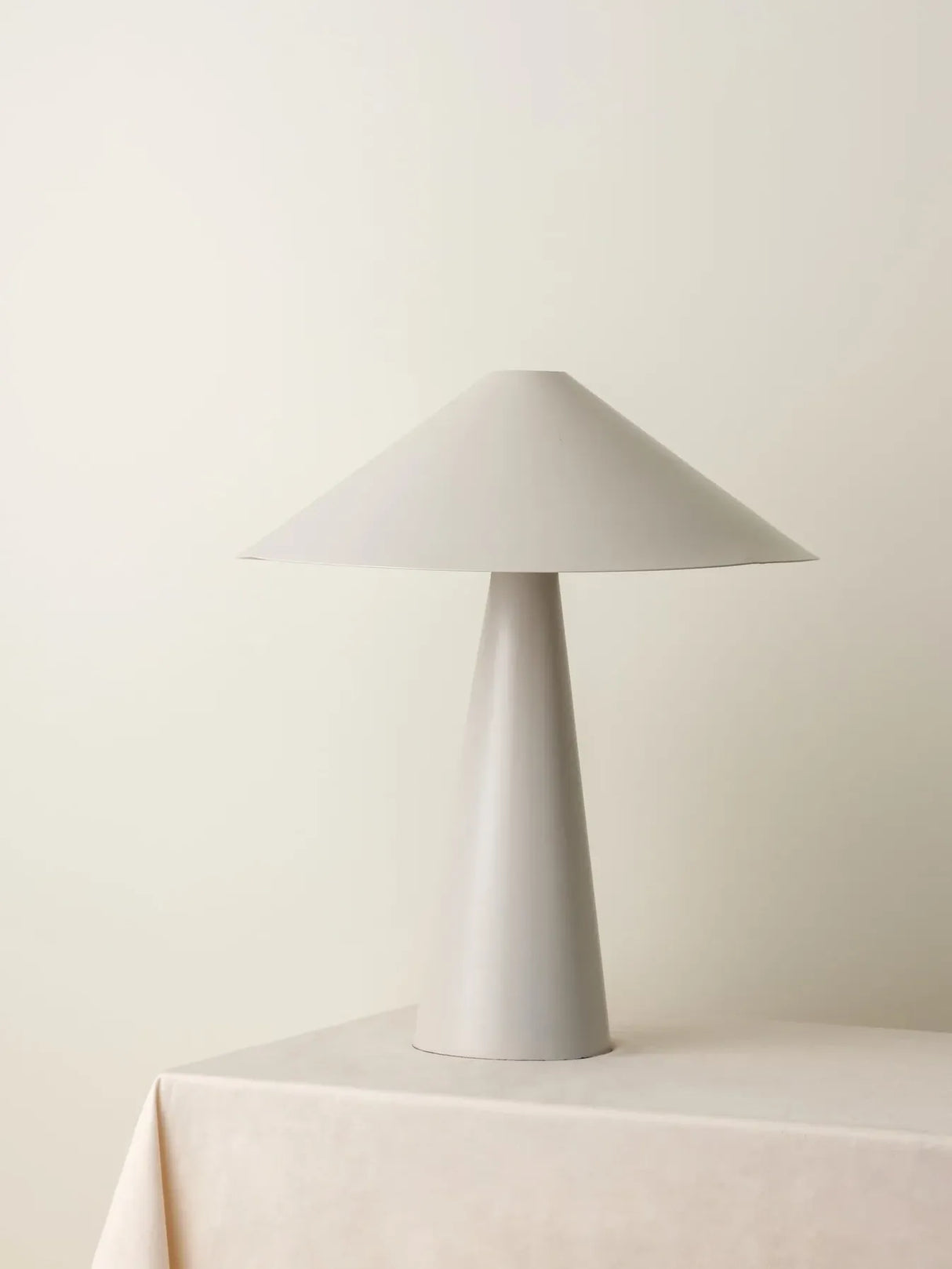Nordic Cone Table Lamp with Wide Shade