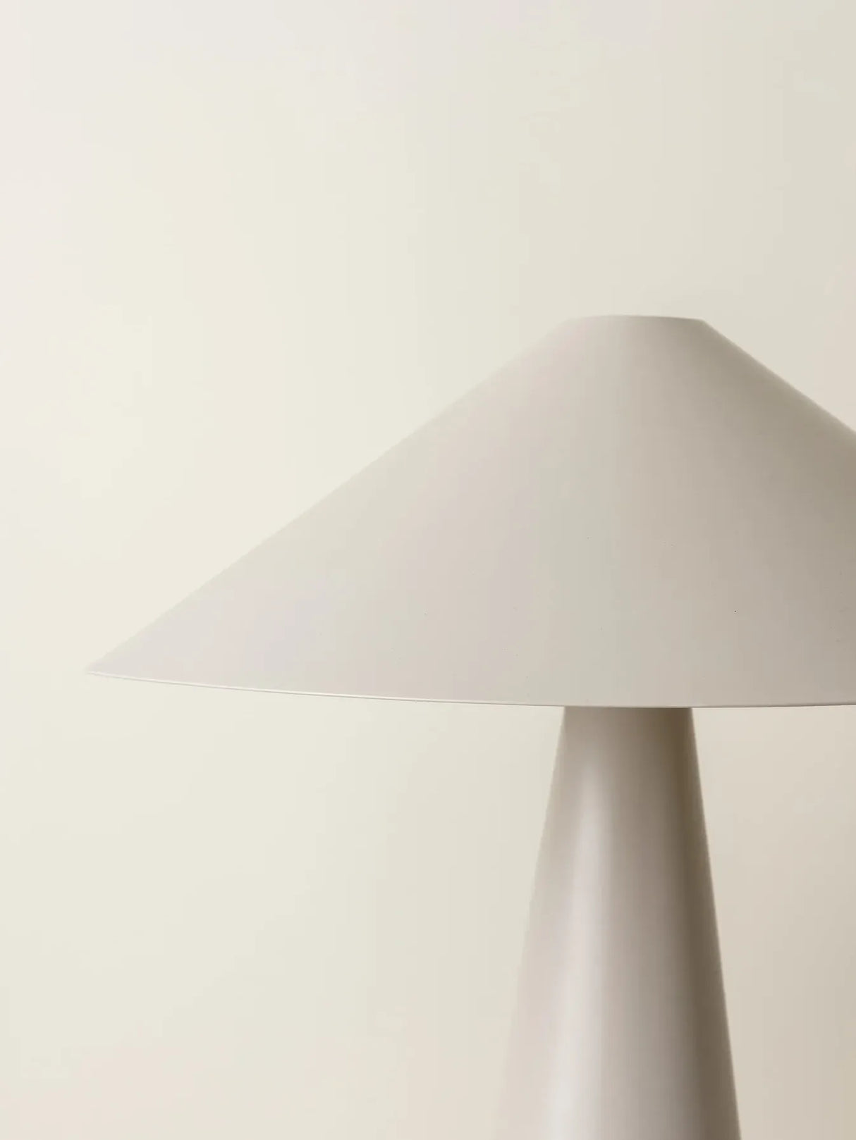 Nordic Cone Table Lamp with Wide Shade